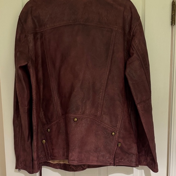 We The Free -Free People -Jealousy Moto Leather Jacket - Picture 4 of 8